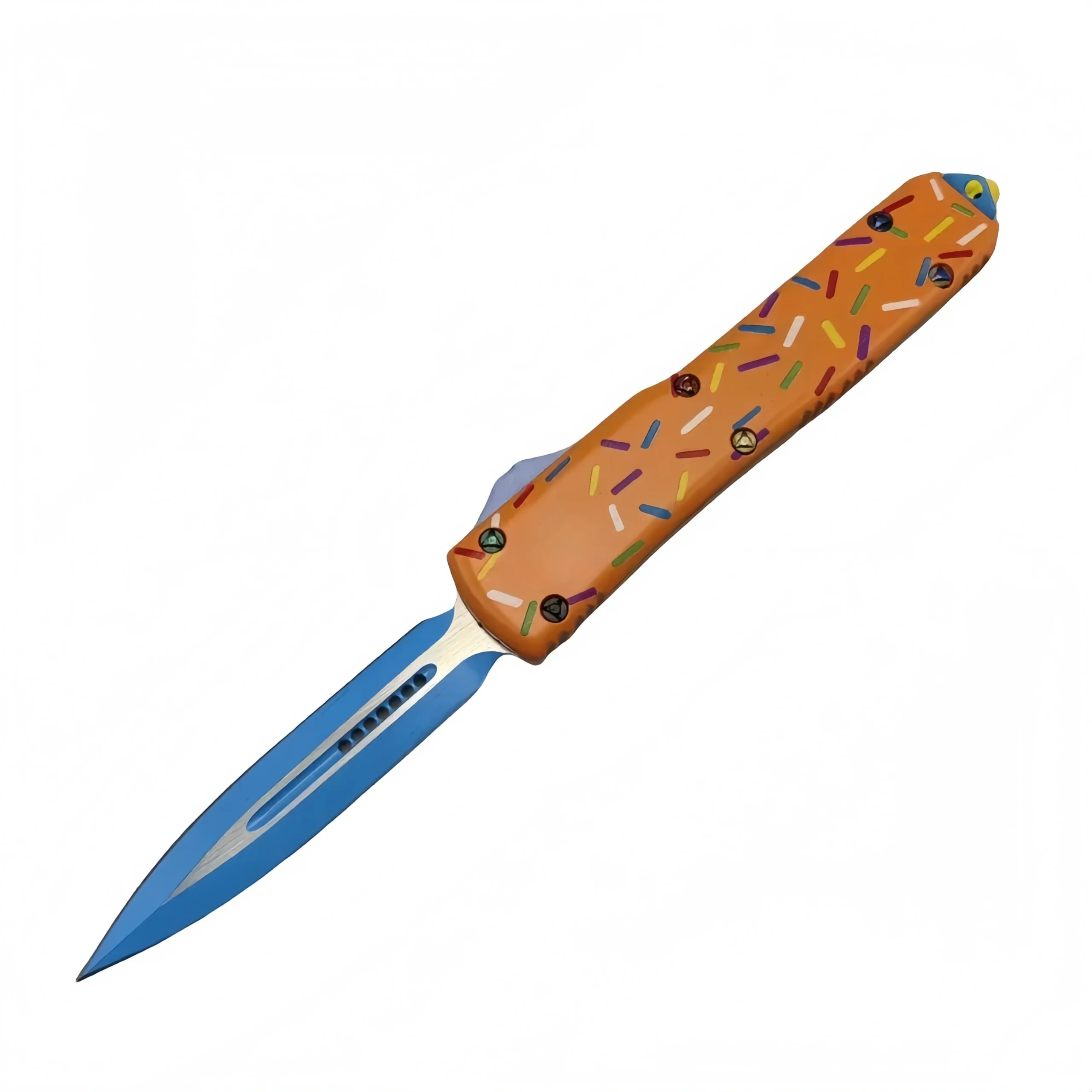 5.5" Serie arancione Dessert Warrior Coltello OTF