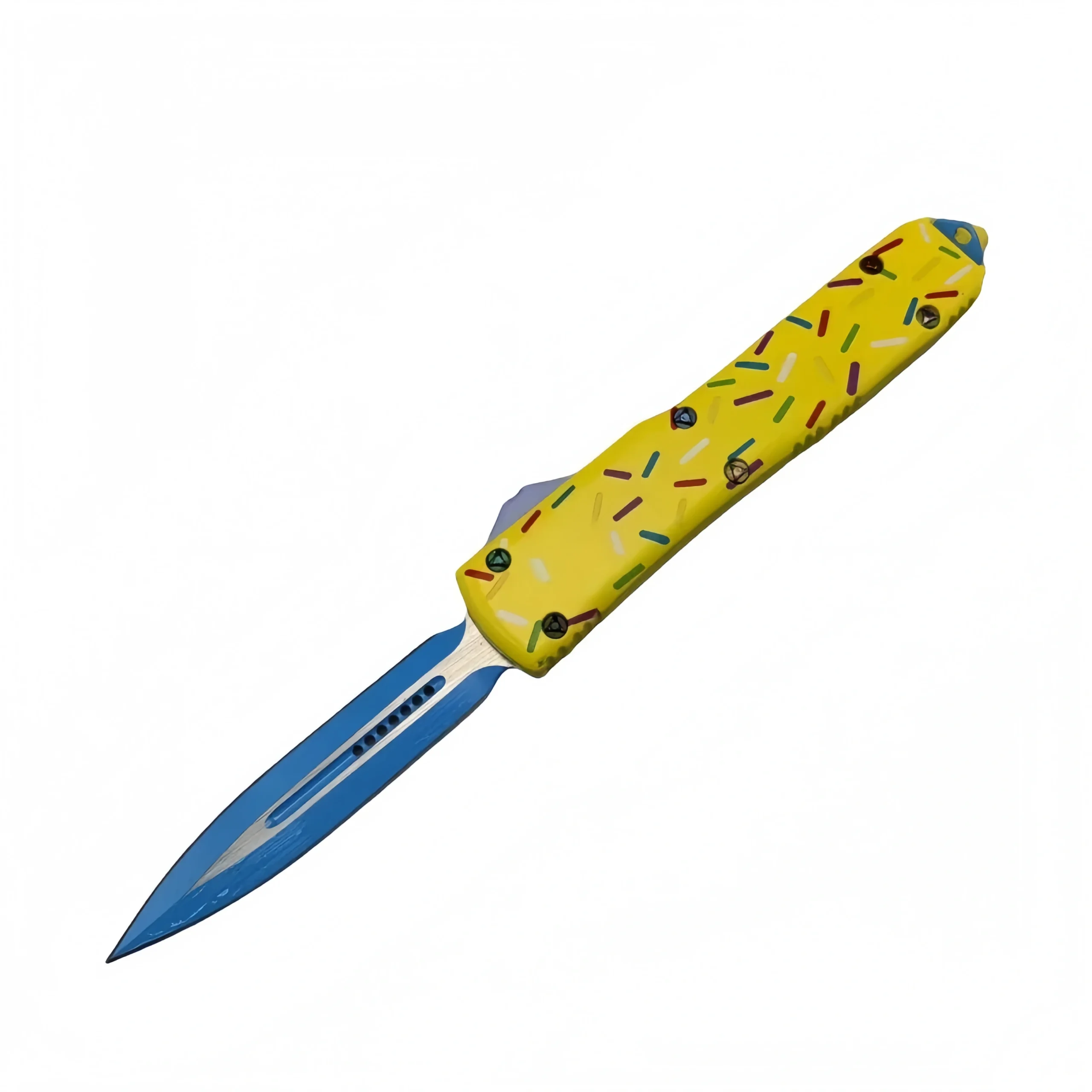 5.5" Serie Gialla Dessert Warrior Coltello OTF