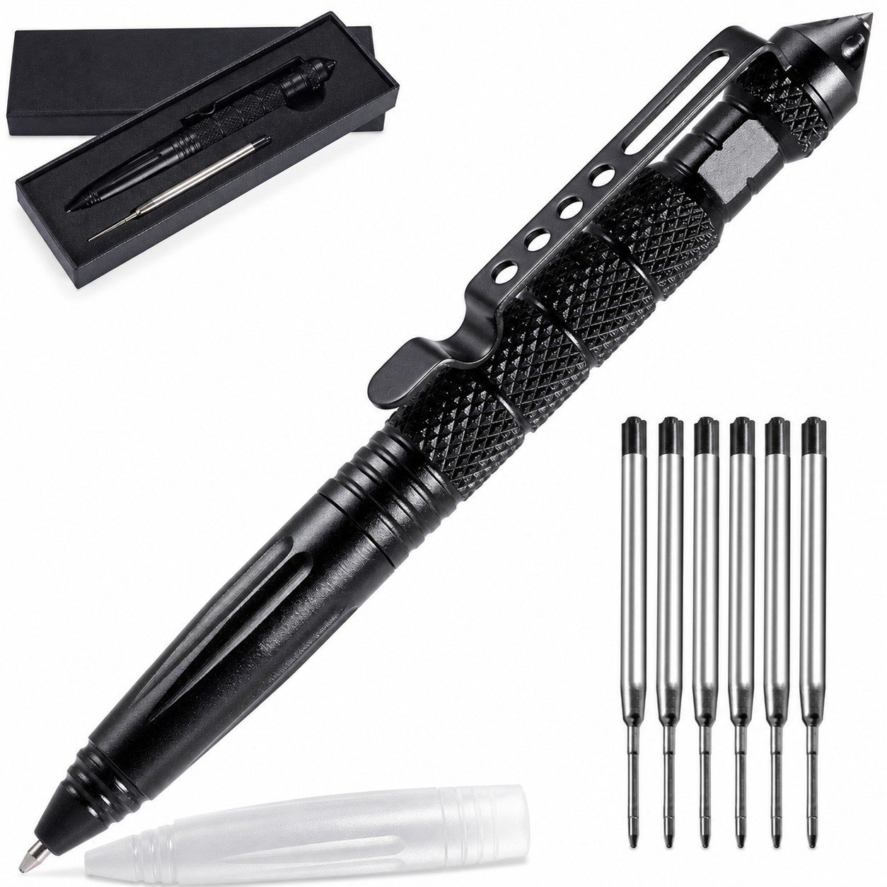 Multifunctional Mini Pocket tactical pens​ Tactical defensa personal defense