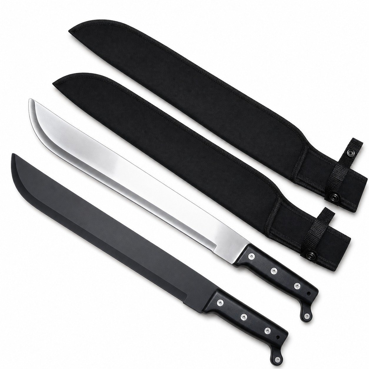 Eighteen Chopped Long Strips Fixed Blade Knife